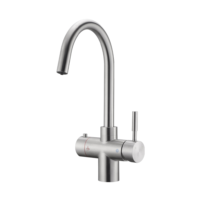 Domácí polská nerezová ocel all-in-one kulatý manuální faucet